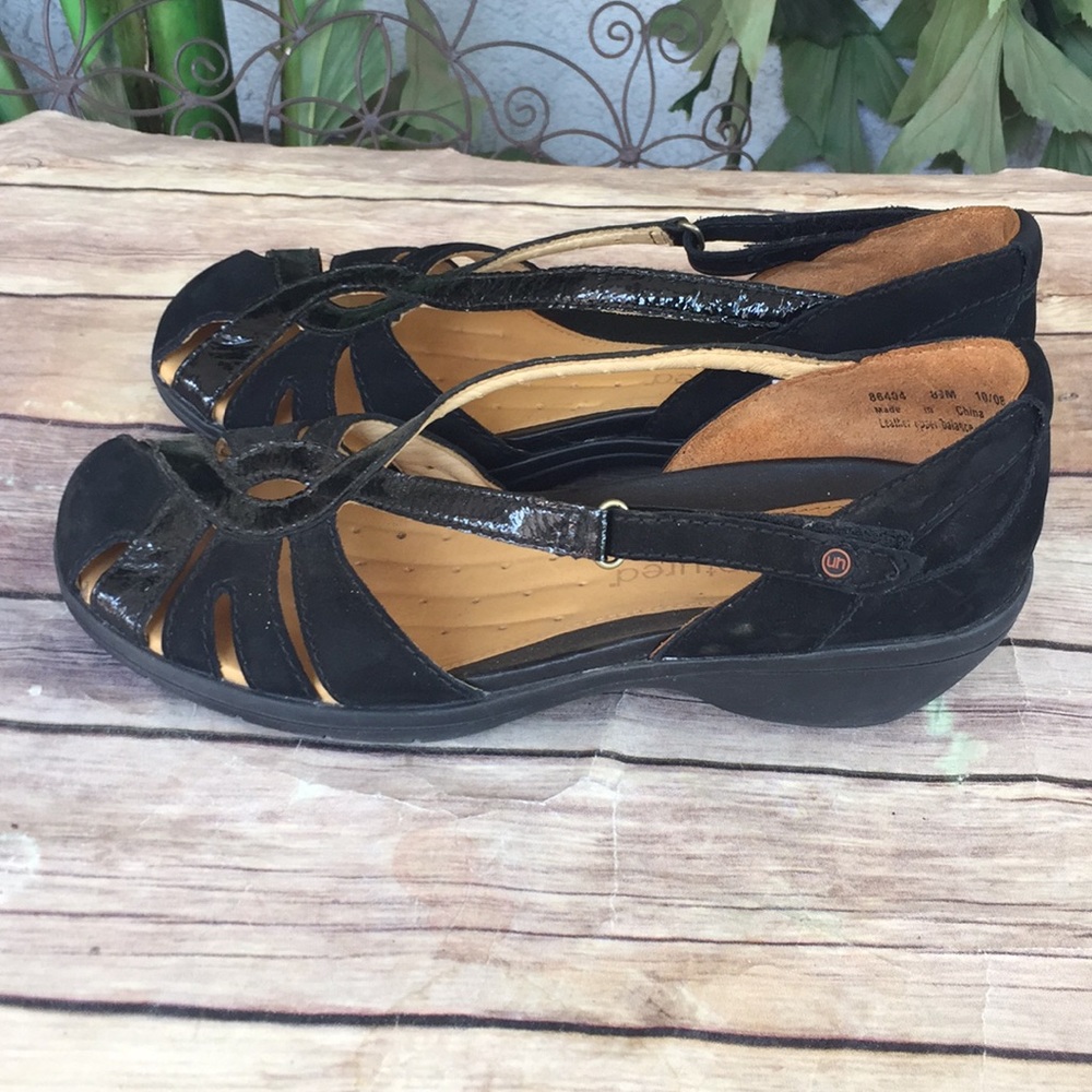 Clarks Un Structured Size 81/2 Black Like New - image 2